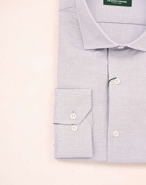 THE BOSTONIANS РИЗА DOBBY CUSTOM FIT Patterned DOBBY Semi-rex Custom FIT