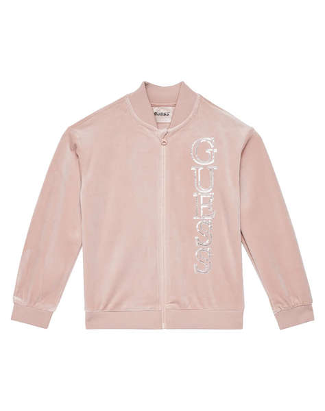 GUESS SET VELVET LS ACTIVE TOP+PANTS SET CHILD GIRL