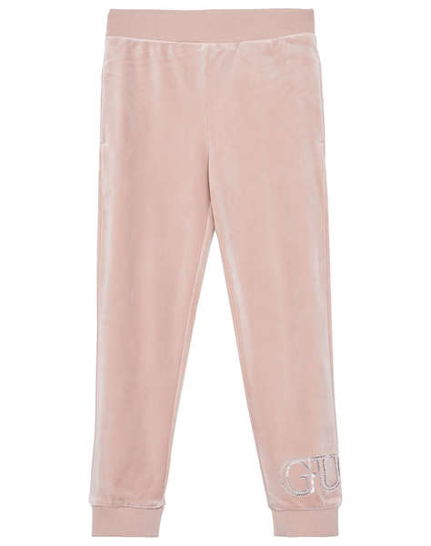 GUESS SET VELVET LS ACTIVE TOP+PANTS SET CHILD GIRL