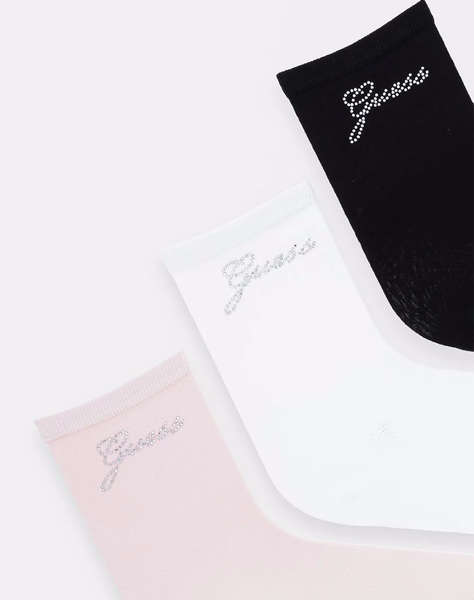 GUESS SET 3PCS SOCKS ACCESSORIES CHILD GIRL