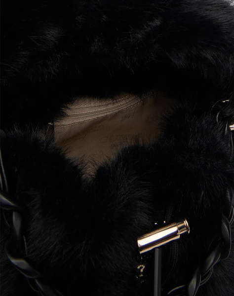 GUESS FUR HANDBAG BAG CHILD GIRL