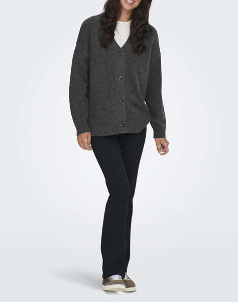 ONLY ONLHOUSTON LS CARDIGAN V-NECK KNT