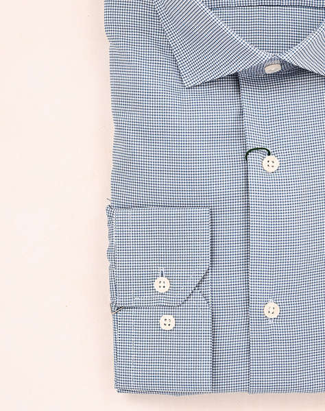 THE BOSTONIANS РИЗА DOBBY CUSTOM FIT Patterned DOBBY Semi-rex Custom FIT