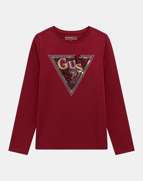 GUESS LS T-SHIRT W/SEQUINS БЛУЗА CHILD GIRL