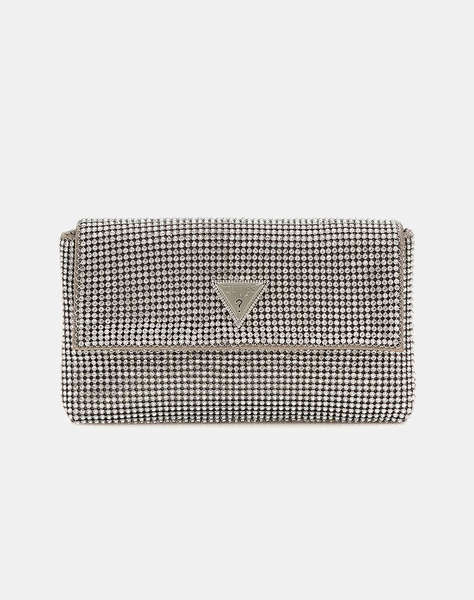 GUESS ZALINA FLAP CLUTCH WOMEN''S BAG