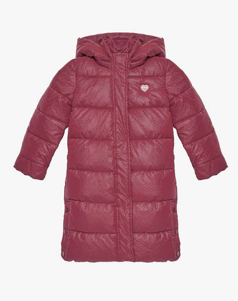 GUESS HOODED LS LONG PADDED PUFFER ЯКЕ CHILD GIRL