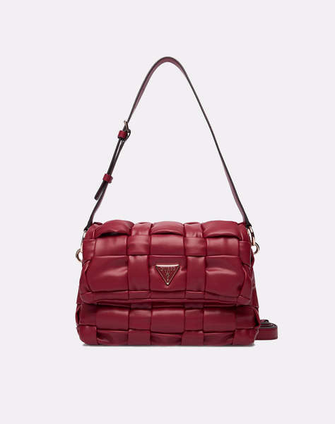 GUESS MARION FLAP SHOULDER BAG WOMEN''S BAG