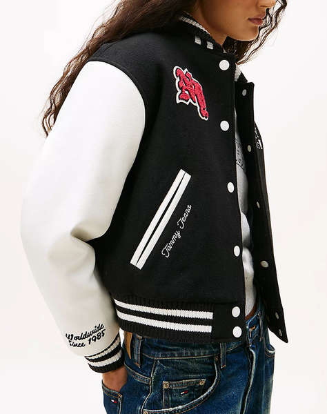 TOMMY JEANS TJW WOOL VARSITY JACKET