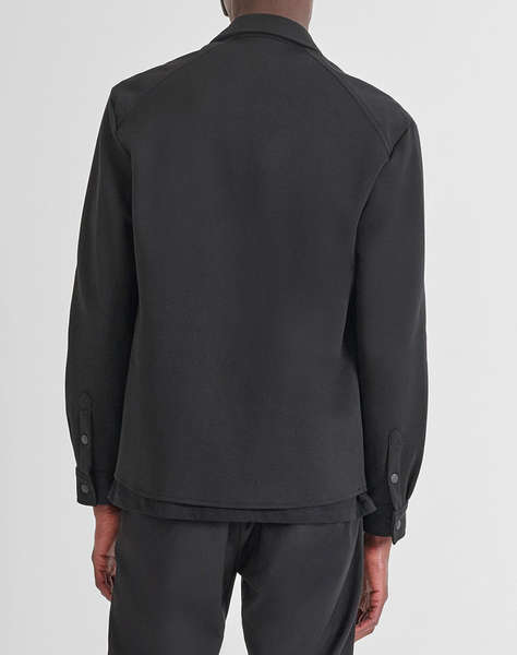 ANTONY MORATO MMSL00771FA150168 MIN OF 6 SHIRT REGULAR FIT IN INTERLOCK COTTON BLEND FABRIC WITH STRETCH VISCOSE BLEND FABRIC AS CONTRAST МЪЖКА ТЕНИСКА