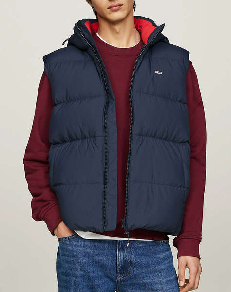 TOMMY JEANS TJM ESSENTIAL DOWN VEST EXT