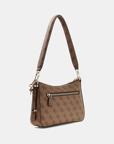 GUESS ECO ERICA TOP ZIP SHOULDER BAG WOMEN''S BAG