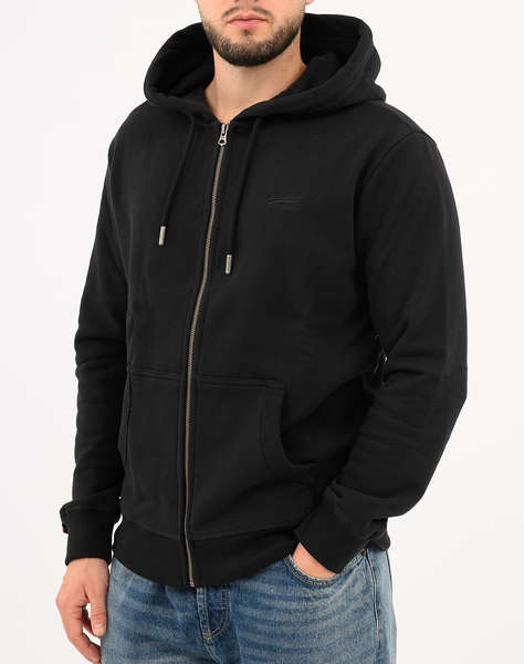 SUPERDRY D1 OVIN ESSENTIAL LOGO ZIP HOODIE HB MEN''S SWEATSHIRT