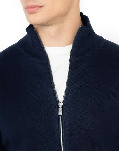 THE BOSTONIANS KNITTED COTTON CARDIGANREGULAR FIT