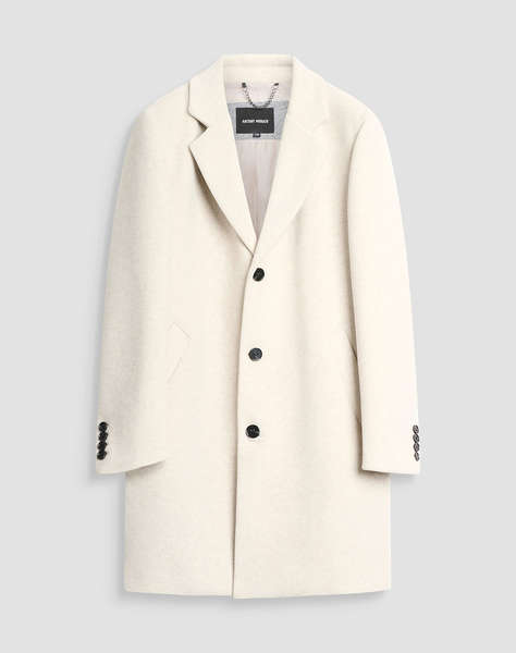 ANTONY MORATO MMCO00967FA500082 MIN OF 4 COAT MATHIAS REGULAR FIT IN WOOL VISCOSE BLEND FABRIC МЪЖКО ПАЛТО