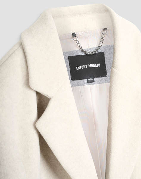 ANTONY MORATO MMCO00967FA500082 MIN OF 4 COAT MATHIAS REGULAR FIT IN WOOL VISCOSE BLEND FABRIC МЪЖКО ПАЛТО