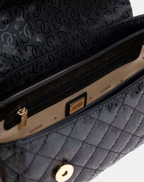 GUESS IDRA TOP HANDLE FLAP WOMEN''S BAG