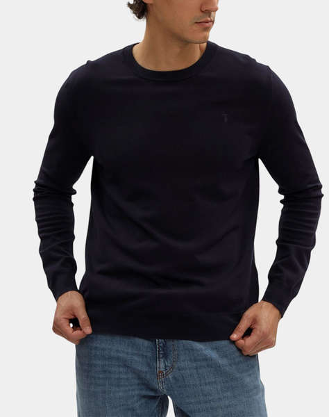 TRUSSARDI CREWNECK SWEATER - VISCOSE BLEND