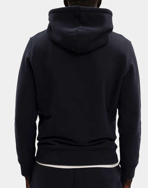 TRUSARDI SWEAT-FELPA CON CAPPUCCIO IN JERSEY DIAGONALE STAMPA TRUSSARDI