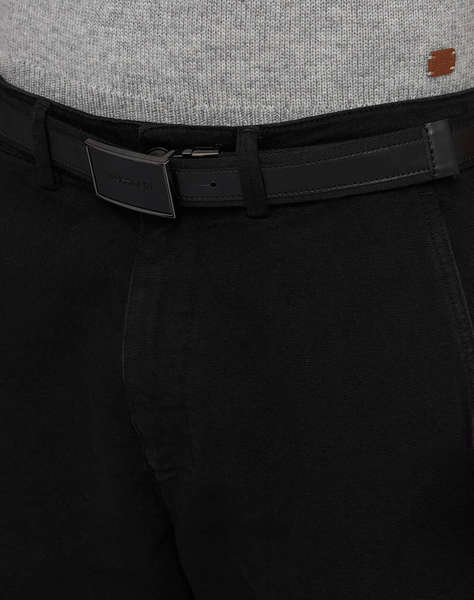 TRUSSARDI REVERSIBLE BELT W TRUSSARDI BUCKLE - LEATHER