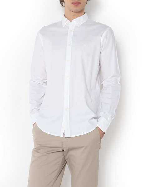 THE BOSTONIANS РИЗА OXFORD REGULAR FIT Plain OXFORD Button-down Regular Fit