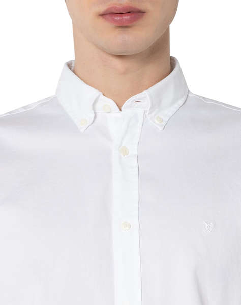 THE BOSTONIANS РИЗА OXFORD REGULAR FIT Plain OXFORD Button-down Regular Fit