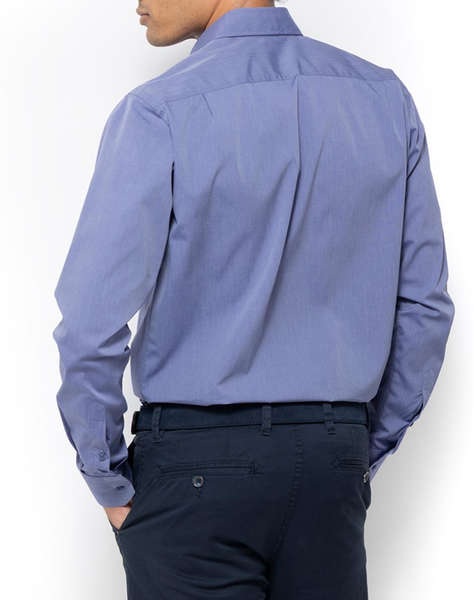 THE BOSTONIANS РИЗА ПОПЛИН CUSTOM FIT Plain POPLIN Semi-rex Custom FIT