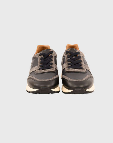 LA MARTINA MEN''S SHOES GREY SUEDE