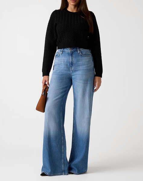 GUESS LS CN LOGO BUTTON REONA SWTR ПЛЕТЕНИ ДАМСКИ ДРЕХИ