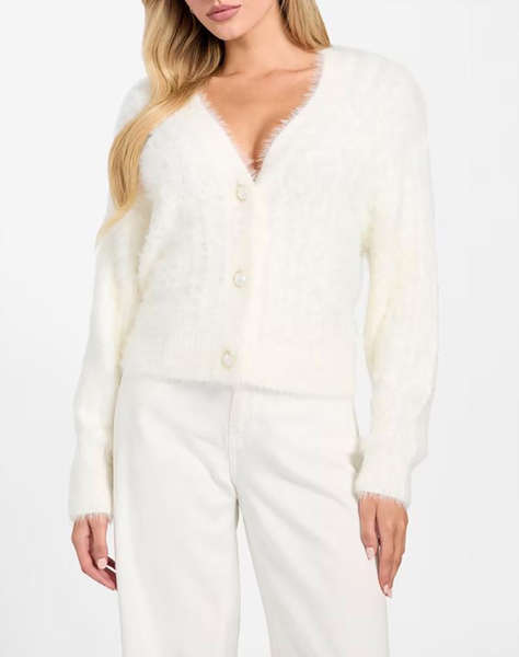 GUESS LS VN KINAKO FUZZY CARDIGAN ПЛЕТЕНИ ДАМСКИ ДРЕХИ