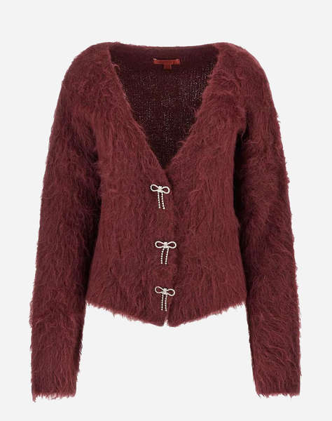 GUESS LS VN TOMIKO BOW BUTTON CARDI ПЛЕТЕНИ ДАМСКИ ДРЕХИ