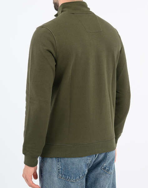 NAUTICA БЛУЗА SWEATSHIRT MM PIQUE FLEECE 1/4 ZIP