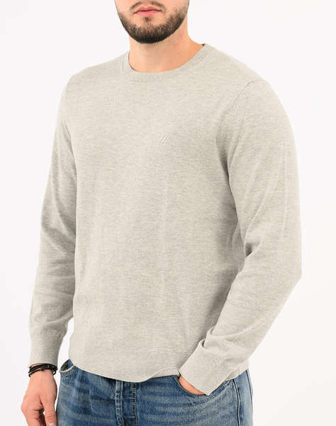 NAUTICA БЛУЗА MM PERFORMANCE SOLID CREW (12GG)