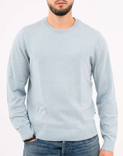 NAUTICA БЛУЗА MM PERFORMANCE SOLID CREW (12GG)