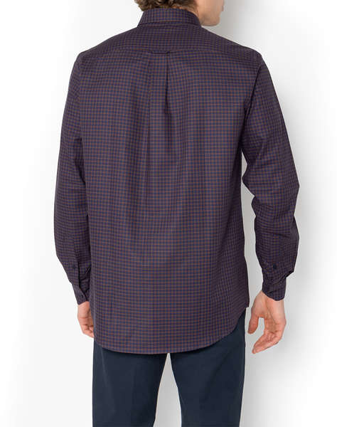 THE BOSTONIANS РИЗА CHESTER TWILL REGULAR FIT MiniCheck TWILL Button-down Regular FIT