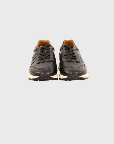 LA MARTINA MEN''S SHOES BLACK DUSTIN