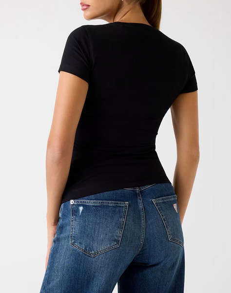 GUESS SS CN TRIANGLE PYTHON TEE ДАМСКА БЛУЗА