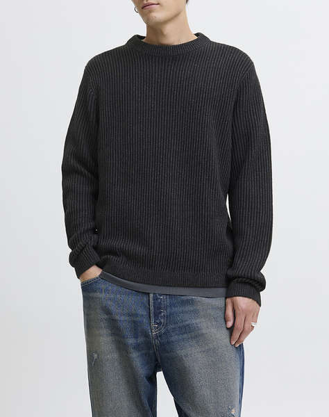 JACK&JONES JJEDOVER KNIT CREW NECK SN