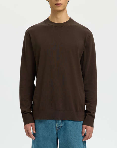 SELECTED SLHTORINO LS KNIT CREW NECK NOOS