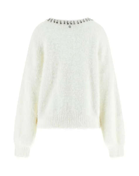 GUESS LS CN ARISA RHINESTONE SWTR ПЛЕТЕНИ ДАМСКИ ДРЕХИ