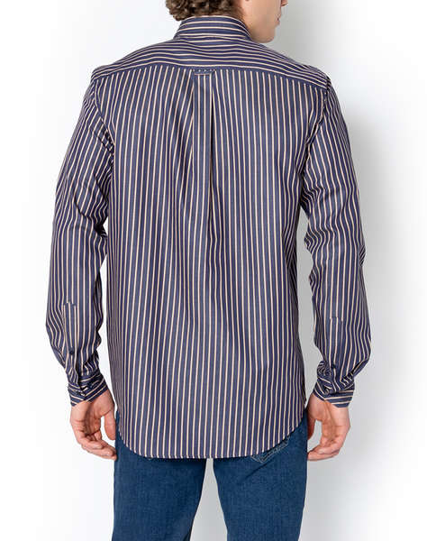 THE BOSTONIANS РИЗА ACORN TWILL REGULAR FIT Stripe TWILL Button-down Regular FIT