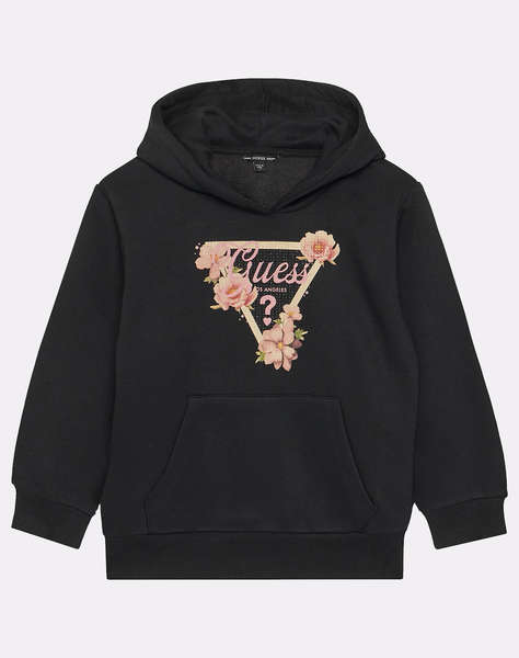 GUESS OVERSIZE HOODED LS ACTIVE TOP SWEATSHIRT CHILD GIRL