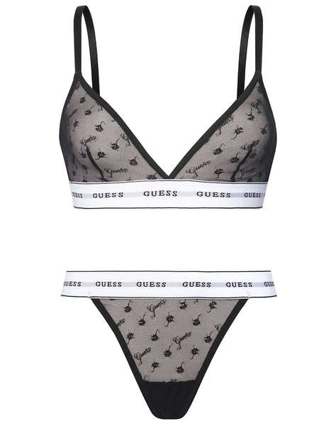 GUESS KRIS TRIANGLE + THONG SWOMEN''S SET
