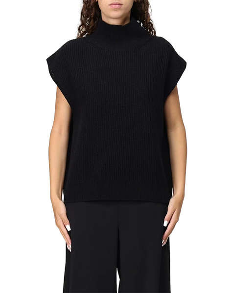 LIU JO BLACK_CF5M20_ECS MAGLIA CHIUSA S/M ДАМСКА БЛУЗА