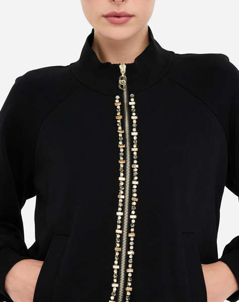 LIU JO SPORT_TF5F12_ECS FELPA APERTA WOMEN''S JACKET