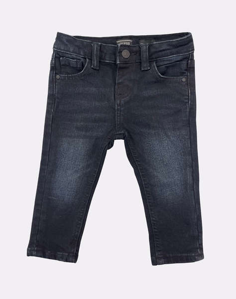 GUESS BLUE BLACK STRAIGHT PANTS TROUSERS CHILDREN''S BOY