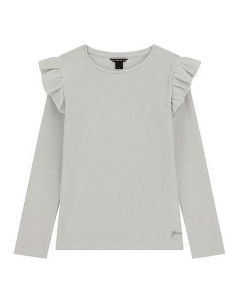 GUESS RIB LUREX LS T-SHIRT БЛУЗА CHILD GIRL