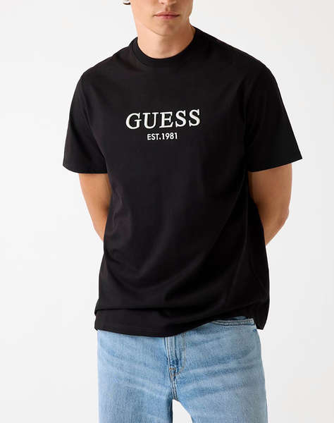 GUESS CN SS EMBROIDERY LOGO TEE МЪЖКА ТЕНИСКА