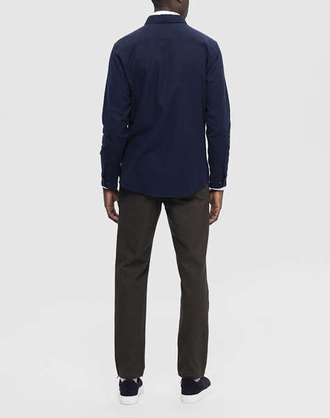 SELECTED SLHSLIMOWEN-BRUSHED SHIRT LS NOOS