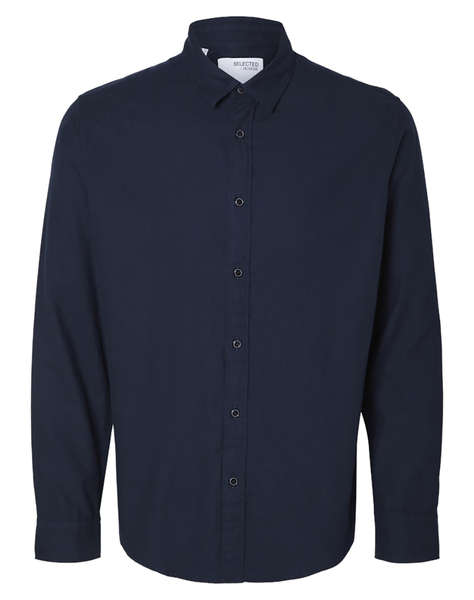 SELECTED SLHSLIMOWEN-BRUSHED SHIRT LS NOOS