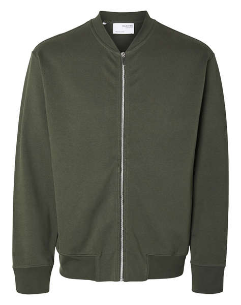 SELECTED SLHMACK SWEAT BOMBER LS NOOS